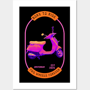 Born to ride Posters and Art